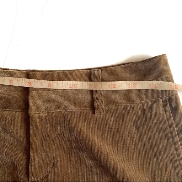 Coldwater Creek Brown Corduroy Pants Size P4 - Picture 7 of 10